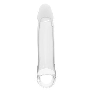 Dream Toys Ramrod Penis Extender With Ball Strap nakładka wydłużająca penisa Clear
