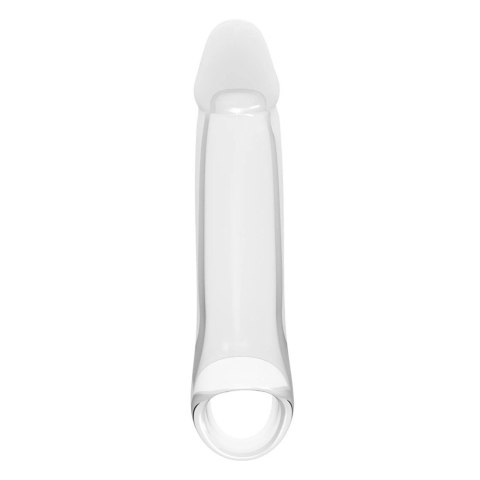 Dream Toys Ramrod Penis Extender With Ball Strap nakładka wydłużająca penisa Clear