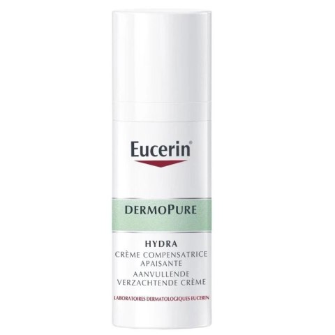 Eucerin DermoPure Hydra kojący krem do twarzy po zabiegach dermatologicznych 50ml