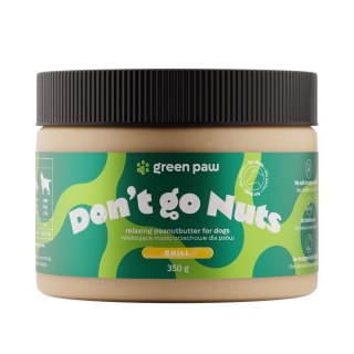 Green Paw Don't Go Nuts masło orzechowe dla psa 350g
