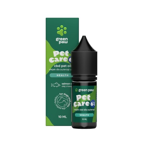 Green Paw Pet Care 6% olejek CBD dla zwierząt 10ml
