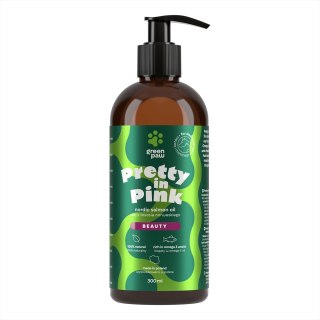 Green Paw Pretty in Pink olej z łososia dla psa lub kota 300ml