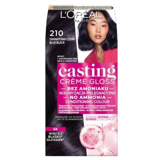 L'Oreal Paris Casting Creme Gloss farba do włosów 210 Granatowa Czerń