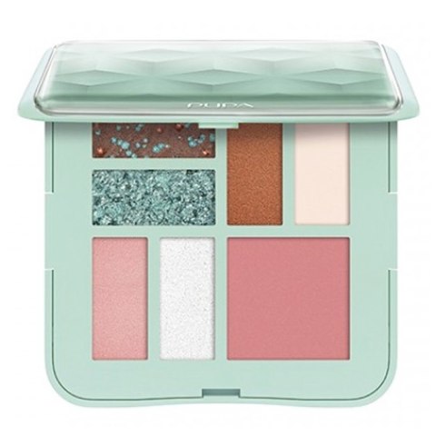 Pupa Milano 3D Effects Design S Eyeshadow Palette paleta cieni do powiek Tiffany 8g