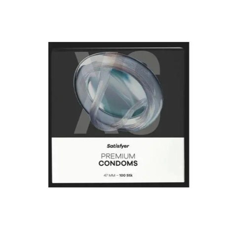 Satisfyer Premium Condoms prezerwatywy lateksowe 45mm 100szt.