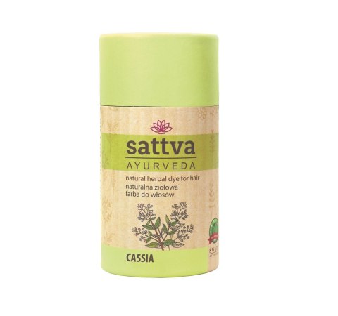 Sattva Natural Herbal Dye for Hair naturalna ziołowa farba do włosów Cassia 150g