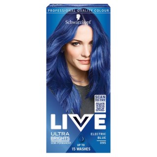 Schwarzkopf Live Colour Moment farba do włosów 095 Electric Blue