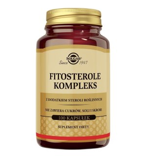 Solgar Fitosterole Kompleks suplement diety 100 kapsułek