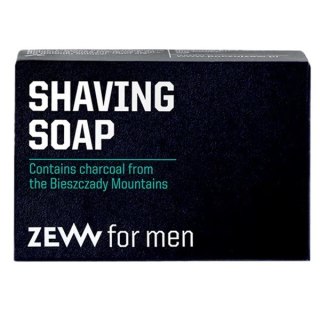Zew For Men Mydło do golenia z węglem drzewnym z Bieszczad 85ml