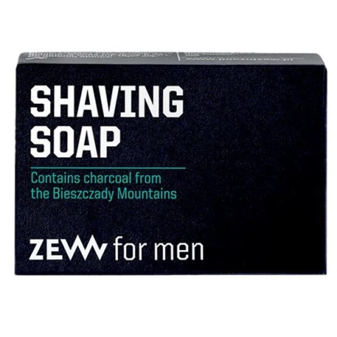 Zew For Men Mydło do golenia z węglem drzewnym z Bieszczad 85ml