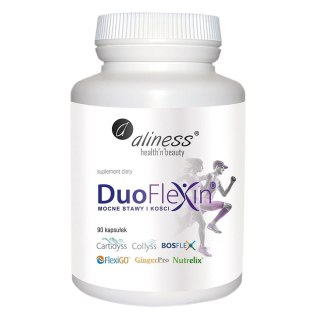 Aliness Duoflexin® mocne stawy i kości 100% natural suplement diety 90 kapsułek
