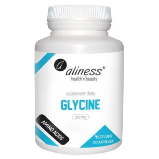 Aliness Glycine 800mg suplement diety 100 kapsułek