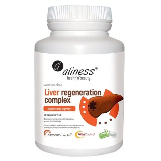Aliness Liver Regeneration Complex suplement diety 90 kapsułek