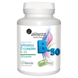 Aliness Witamina B complex B-50 suplement diety 100 kapsułek