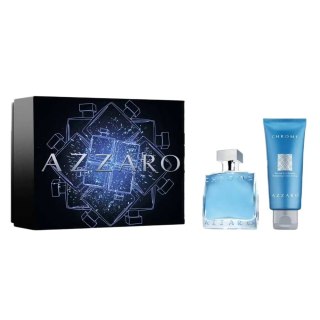 Azzaro Chrome zestaw woda toaletowa spray 50ml + żel pod prysznic 75ml