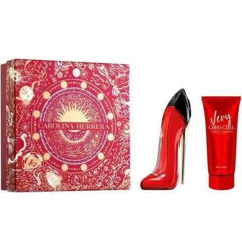Carolina Herrera Very Good Girl zestaw woda perfumowana spray 80ml + balsam do ciała 100ml