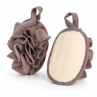 Ecarla Dwustronna gąbka do mycia ciała na mokro GB20