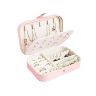 Ecarla Szkatułka na biżuterię Różowa PD160R