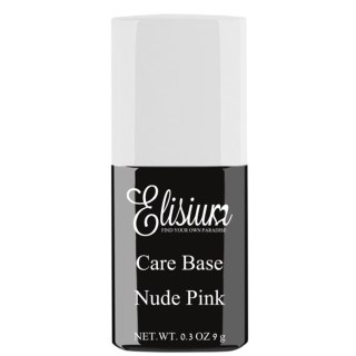 Elisium Care Base baza do lakieru hybrydowego Nude Pink 9g