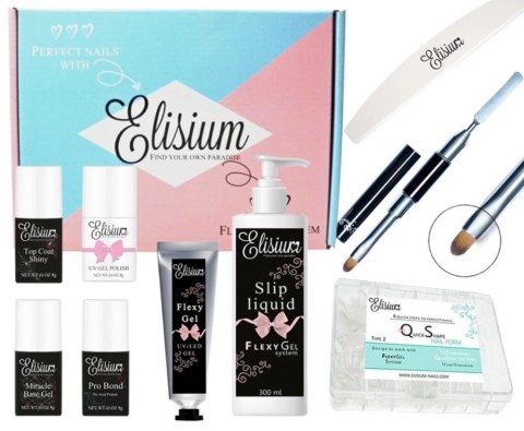 Elisium FlexyGel zestaw do manicure Maxi Quick Shape Typ 2