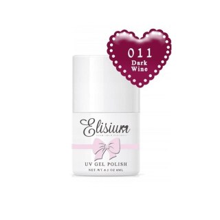 Elisium Colour UV Gel Polish lakier hybrydowy 011 Dark Wine 9g