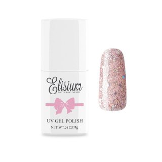 Elisium Colour UV Gel Polish lakier hybrydowy 078 Elegant Gold 9g