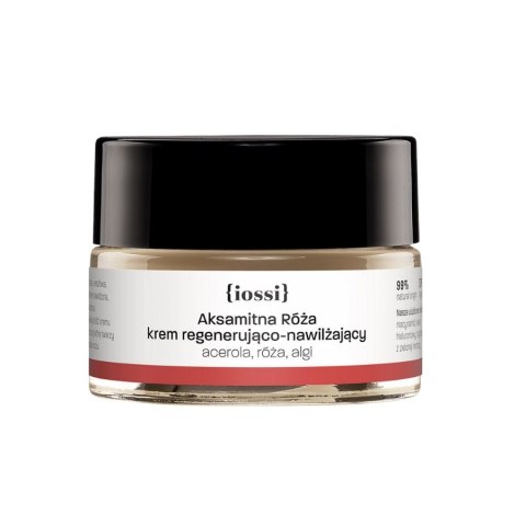 Iossi Aksamitna Róża krem regenerująco-nawilżający acerola & róża & algi 15ml
