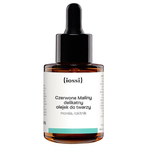 Iossi Czerwone Maliny delikatny olejek do pielęgnacji twarzy 30ml