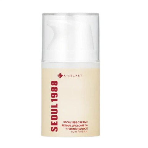 K-SECRET Seoul 1988 Retinal Liposome 1% + Fermented Rice ujędrniający krem z retinalem 50ml