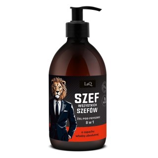 LaQ Żel pod prysznic dla mężczyzn 8w1 Szef Wszystkich Szefów 500ml