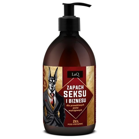 LaQ Żel pod prysznic dla mężczyzn 8w1 Zapach Seksu i Biznesu 500ml