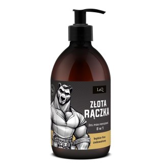 LaQ Żel pod prysznic dla mężczyzn 8w1 Złota Rączka 500ml