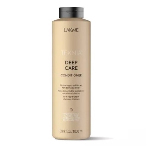 Lakme Teknia Deep Care nawilżająca odżywka do włosów suchych i zniszczonych 1000ml