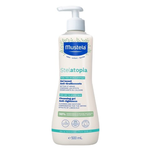 Mustela Stelatopia żel do mycia 500ml