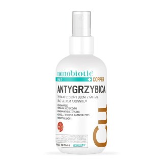 Nanobiotic Med Copper Antygrzybica spray przeciwgrzybiczy do stóp i dłoni 75ml