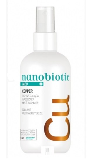 Nanobiotic Med Copper ochronna i łagodząca miedź o działaniu przeciwgrzybiczym 150ml