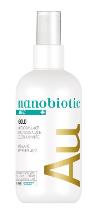 Nanobiotic Med Gold odbudowujące i oczyszczające złoto o działaniu regenerującym 150ml