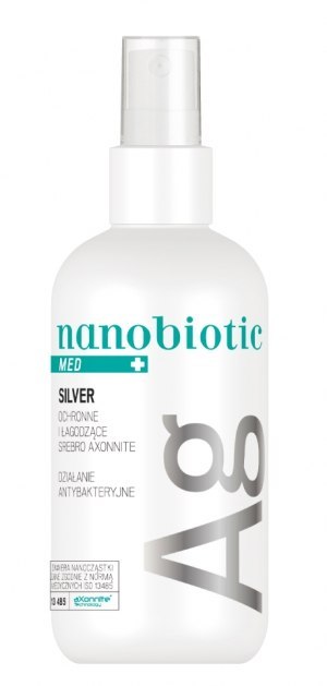 Nanobiotic Med Silver ochronne i łagodzące srebro o działaniu antybakteryjnym 150ml