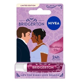 Nivea Bridgerton Edition Kate&Anthony pielęgnująca pomadka do ust Blackberry Pie 4.8g