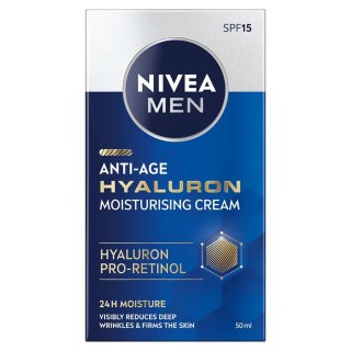 Nivea Men Hyaluron przeciwzmarszczkowy krem do twarzy 50ml