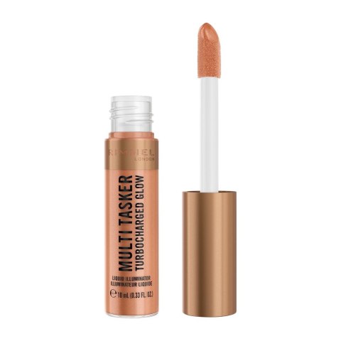 Rimmel Multi Tasker Turbocharged Glow rozświetlacz płynie 007 Spilling The Tea 10ml