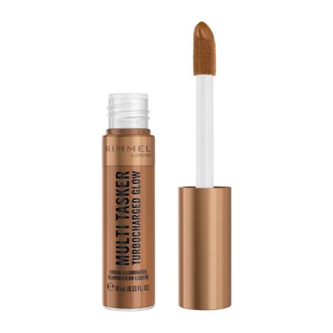 Rimmel Multi Tasker Turbocharged Glow rozświetlający bronzer w płynie 009 Bougie Girl 10ml