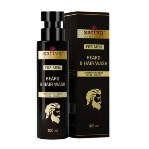 Sattva For Men szampon do brody i włosów 100ml