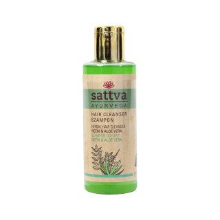 Sattva Hair Cleanser szampon ziołowy Neem & Aloe Vera 210ml