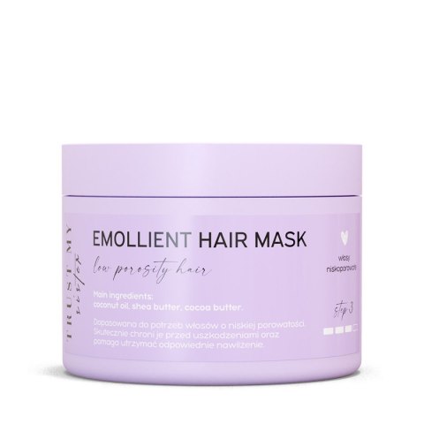 Nacomi Emollient Hair Mask emolientowa maska do włosów niskoporowatych 150g