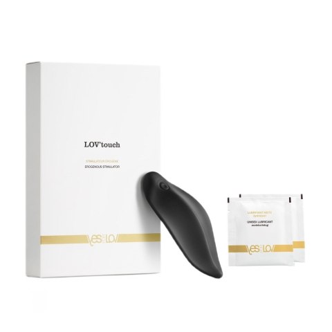 Yes For Lov LOV'touch wibrator łechtaczkowy do masażu Czarny