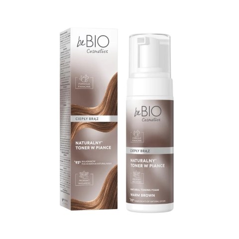 BeBio Ewa Chodakowska Naturalny toner w piance Ciepły Brąz 120ml