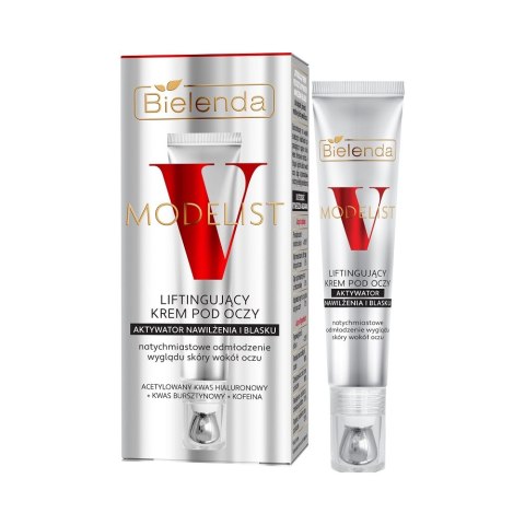 Bielenda V-Modelist liftingujący krem pod oczy - aktywator nawilżenia i blasku 15ml