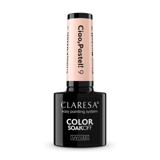 Claresa Color Soak Off UV/LED Ciao Pastel! lakier hybrydowy 9 5g