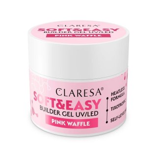 Claresa Soft&Easy Builder Gel żel budujący Pink Waffle 45g